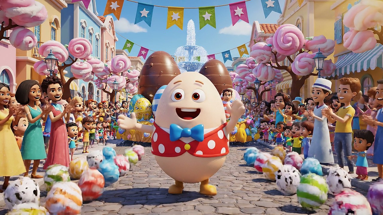 Humpty Dumpty and the Magical Egg Parade | Kids Fantasy Song & Nursery Rhymes