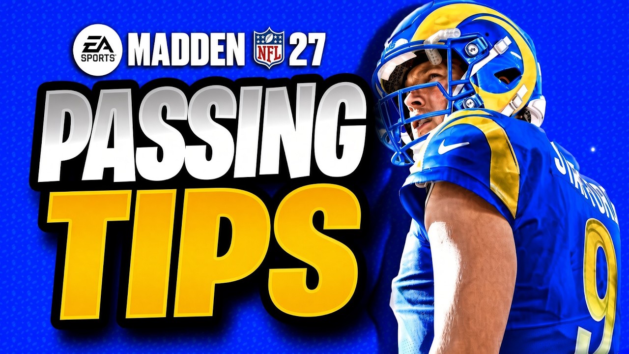 Madden 27 Passing Tutorial: Avoid Throwing INTs, How To Use Catch Meter and Free Form Passing
