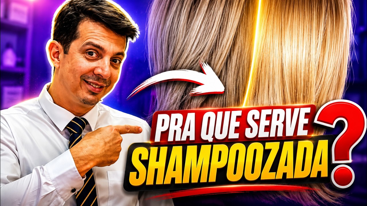 Descubra como fazer shampoozada para clarear o cabelo