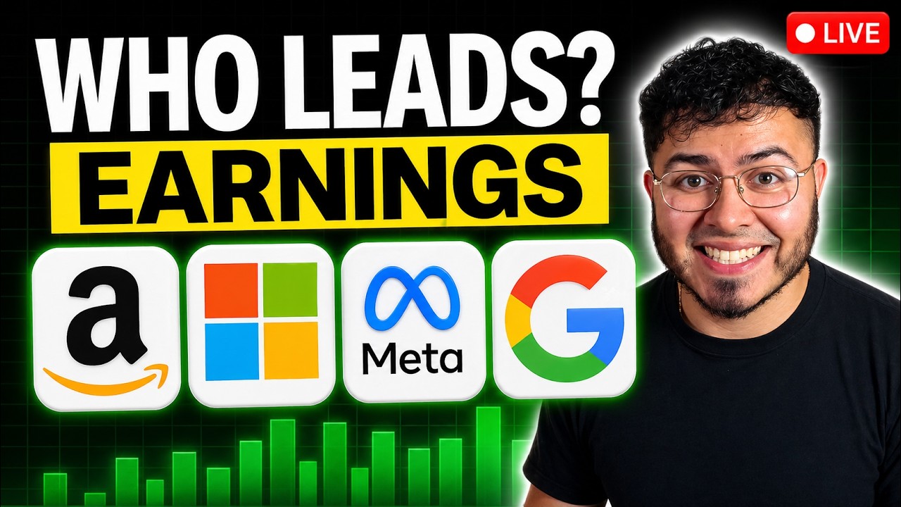 BIG DAY FOR MY AI STOCK PORTFOLIO | META GOOGLE MICROSOFT AMAZON EARNINGS