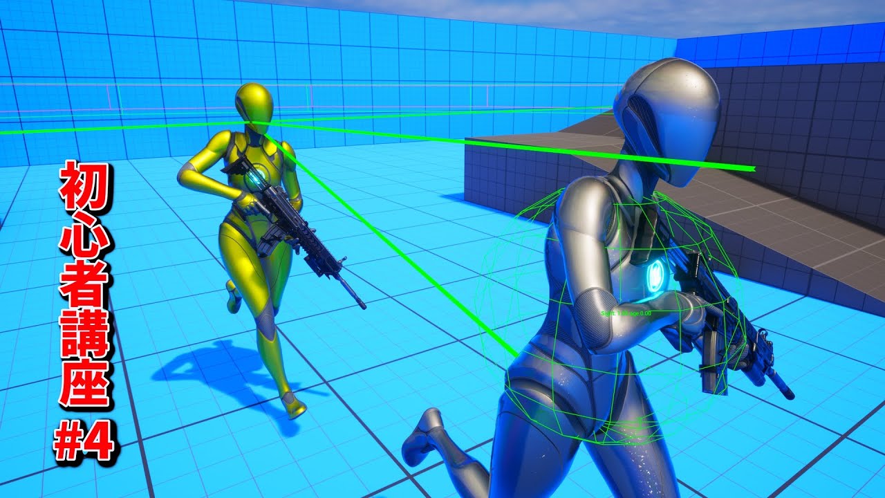 【UE5初心者講座】#4 AIがプレイヤーを発見したらAIにプレイヤーを追いかけさせる