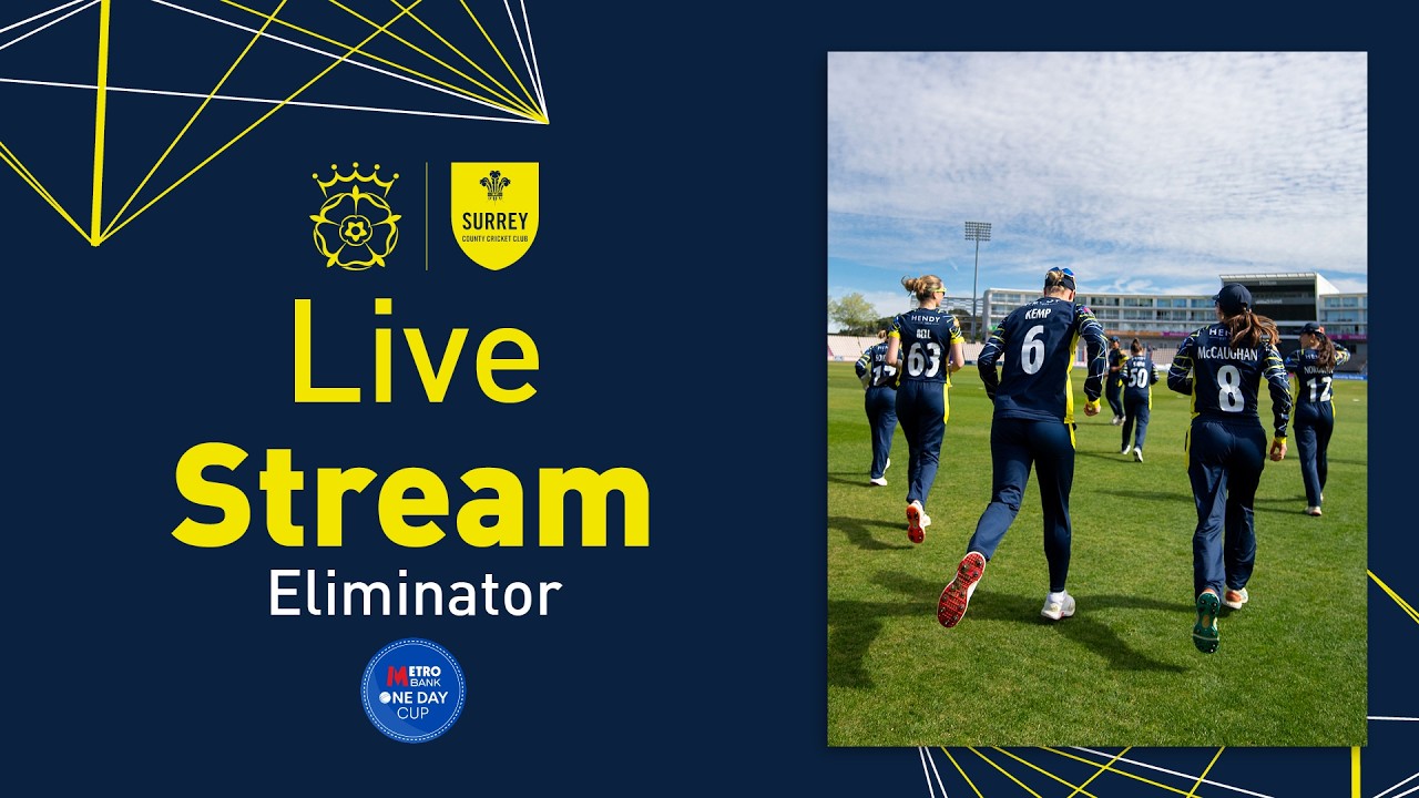 LIVE STREAM | Hampshire Women v Surrey | Metro Bank One-Day Cup Eliminator