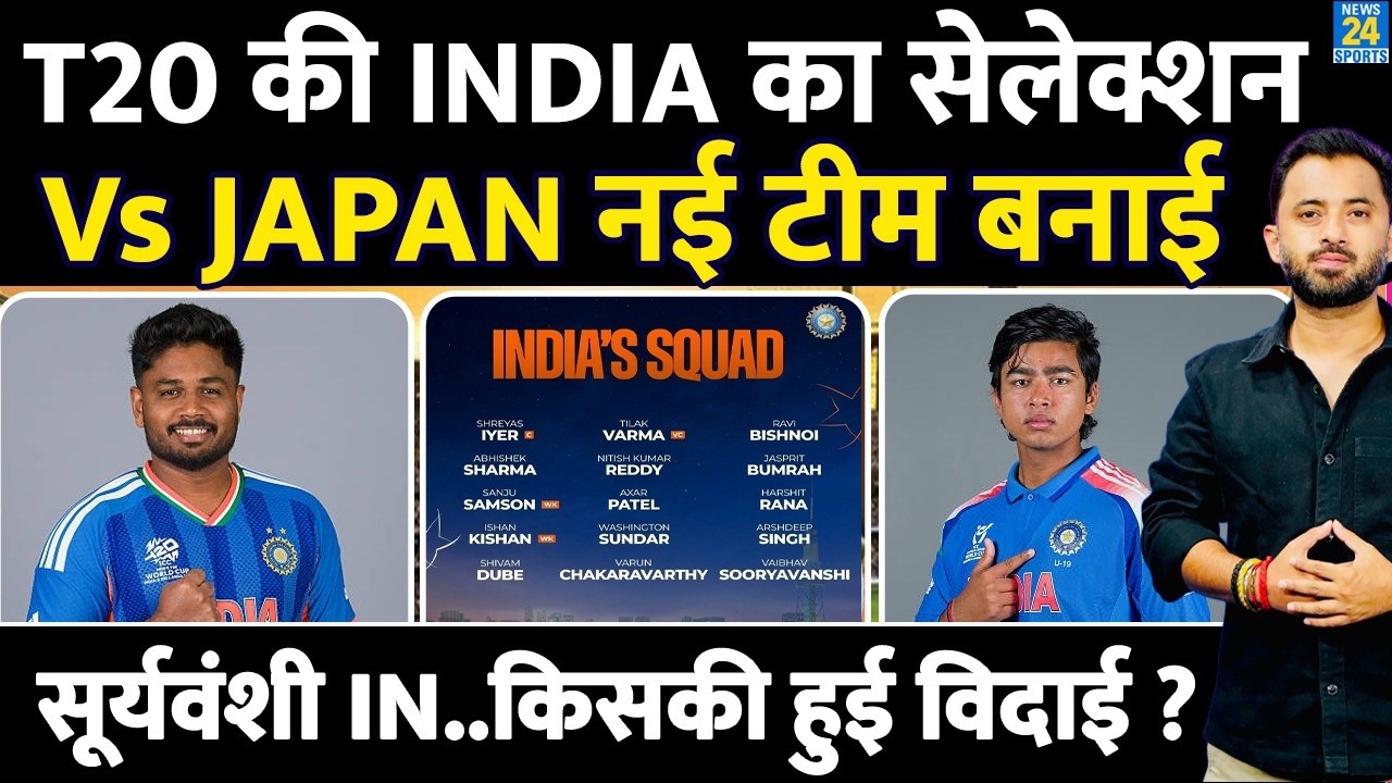 Breaking : Team India T20 Squad Selection | Japan | Sooryavanshi | Sanju | Shreyas | Abhishek
