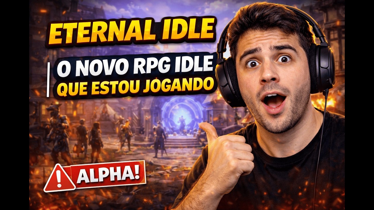 ETERNAL IDLE | O NOVO RPG IDLE QUE ESTOU JOGANDO