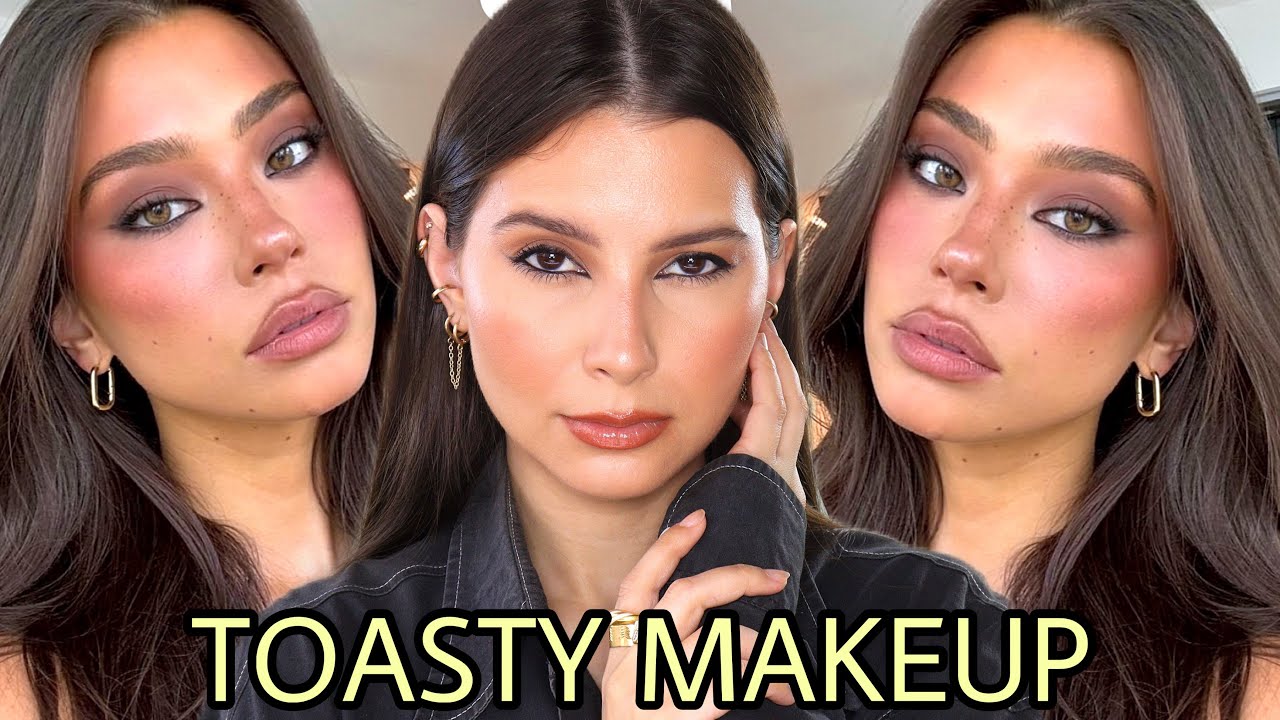 COMO FAZER A TÊNDENCIA *TOASTY MAKEUP* - MAKE BRONZEADA - Passo a Passo Completo!