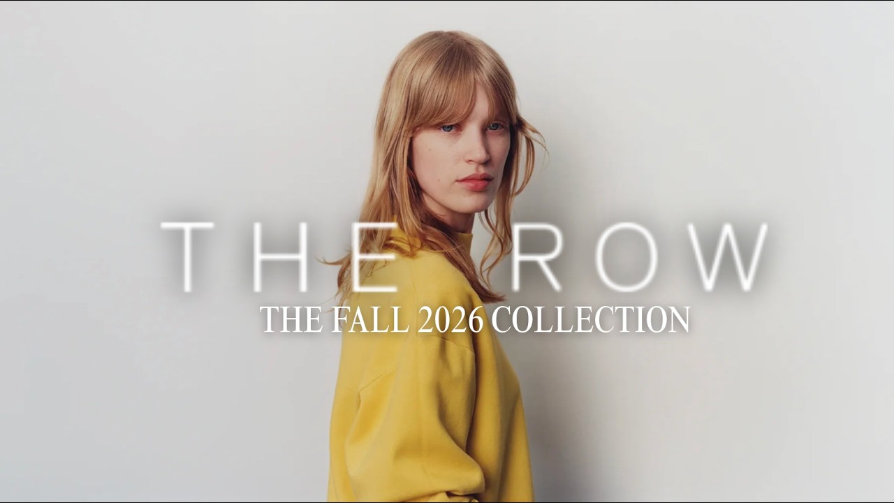 Коллекция The Row осень 2026 и вектор развития минимализма