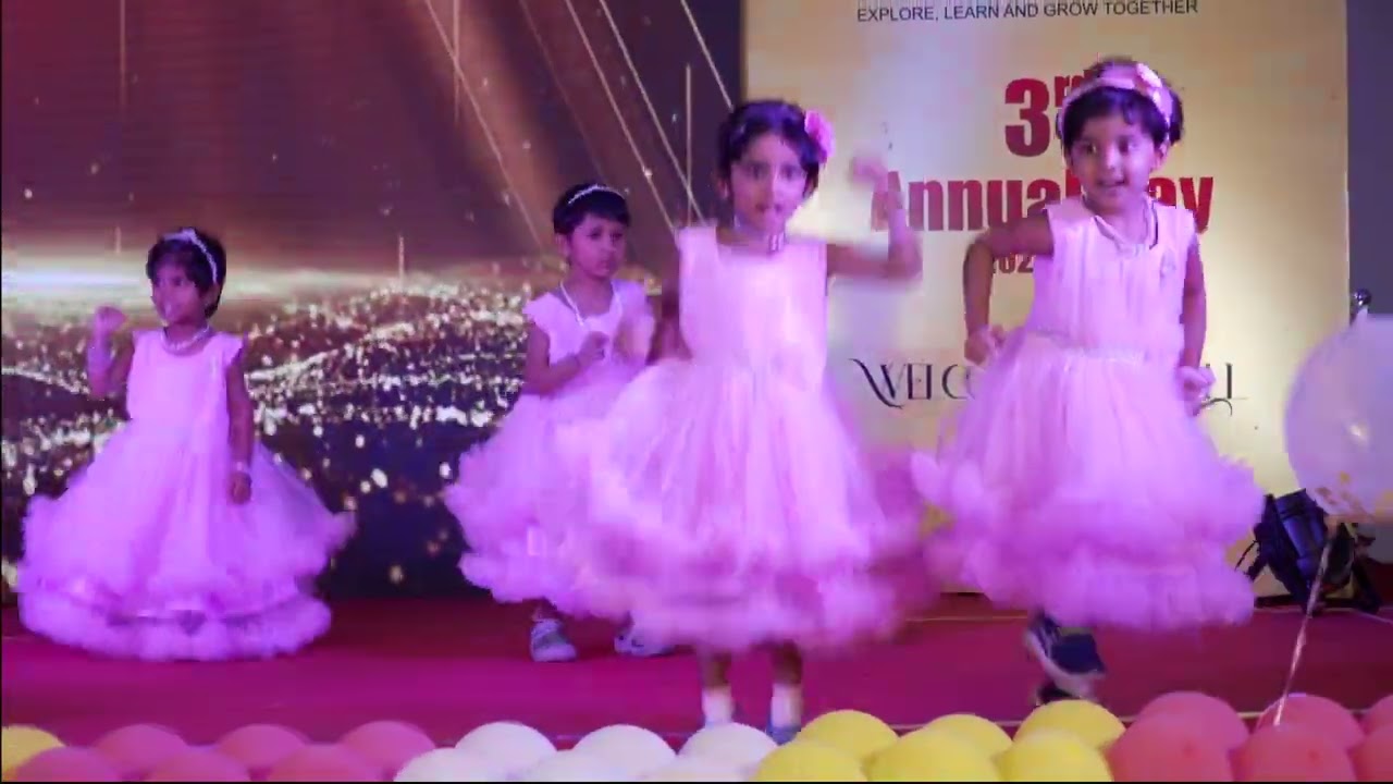 Nursery Girls Dance | 3rd Annual Day Celebration| 2024-2025 BATCH@KonzeptPreschool
