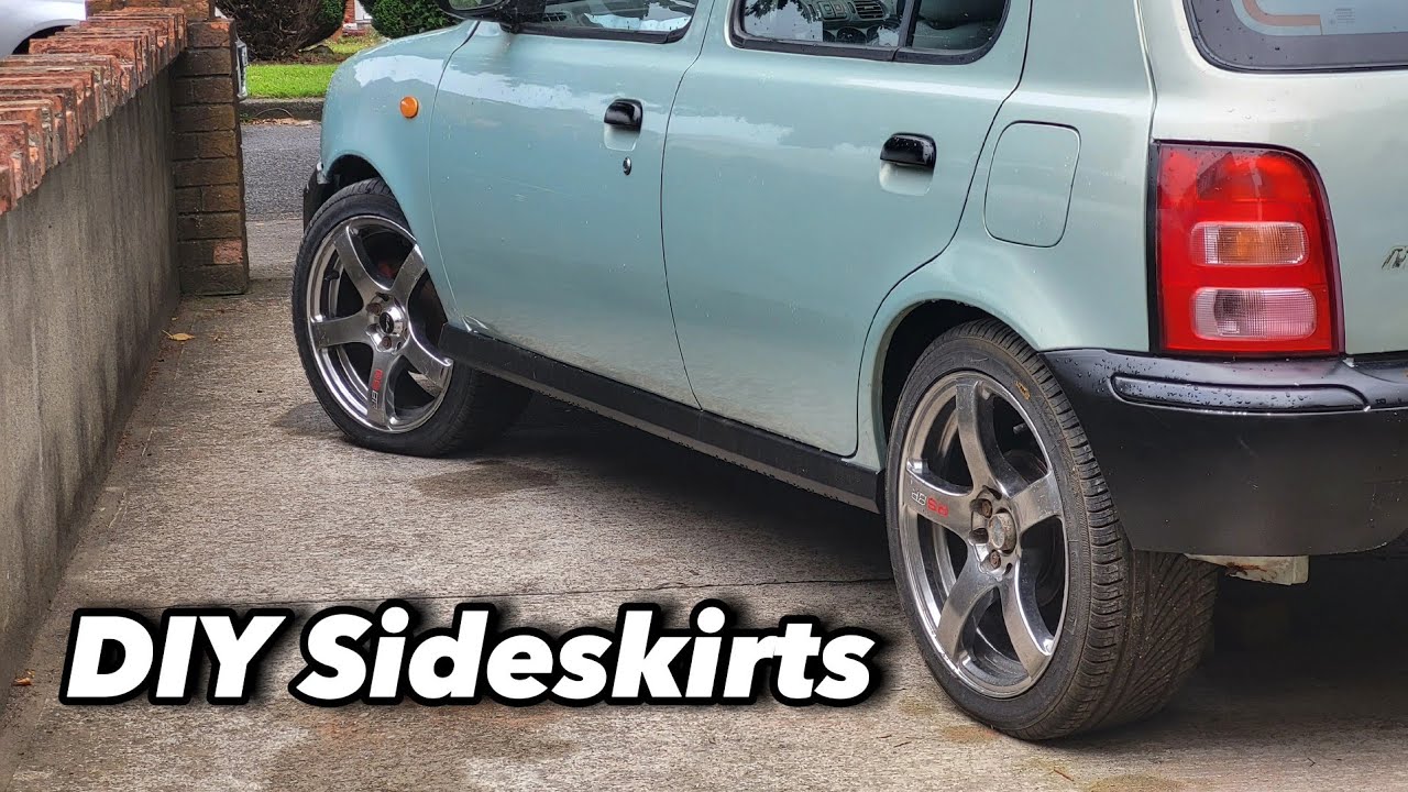 DIY Sideskirts for under €20 - K11 Micra