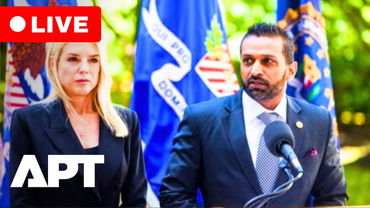 LIVE | Bondi, Patel, Pirro Make Major Announcement at DOJ | WATCH | APT