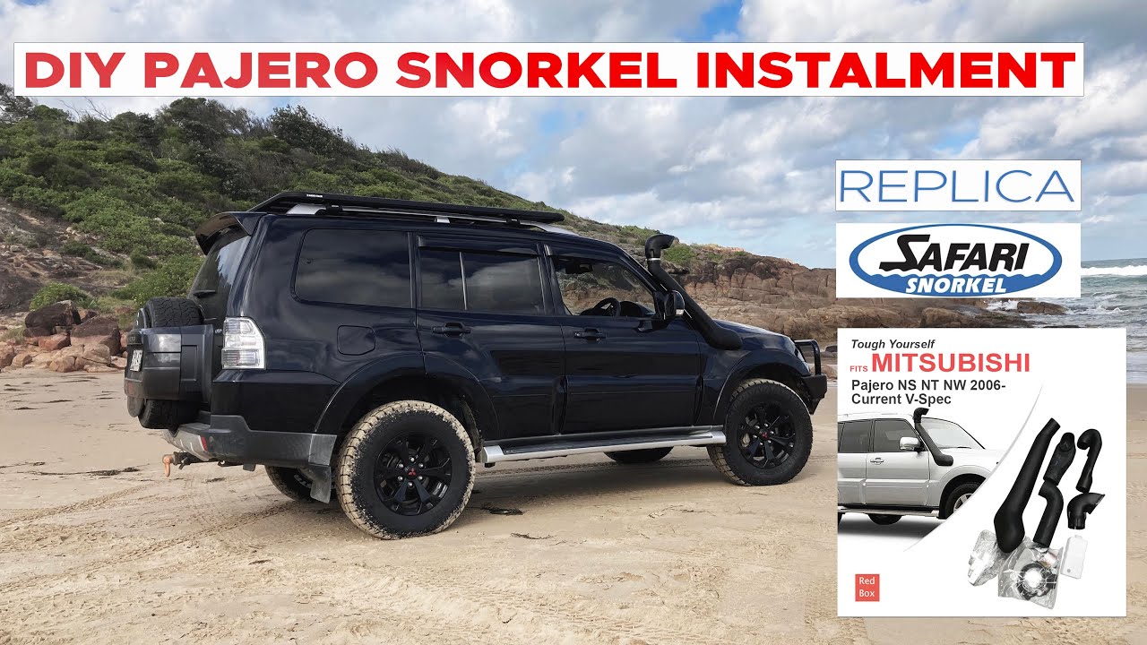 DIY Pajero safari snorkel instalment