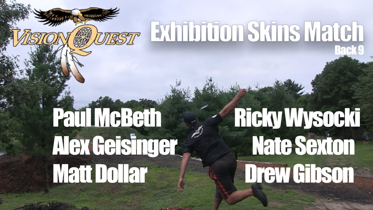 Vision Quest Skins Back - Paul McBeth, Ricky Wysocki, A Geisinger, Nate Sexton, M. Dollar, D. Gibson