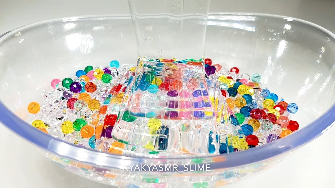 Crunchy Slime ASMR | Kyakyasmr