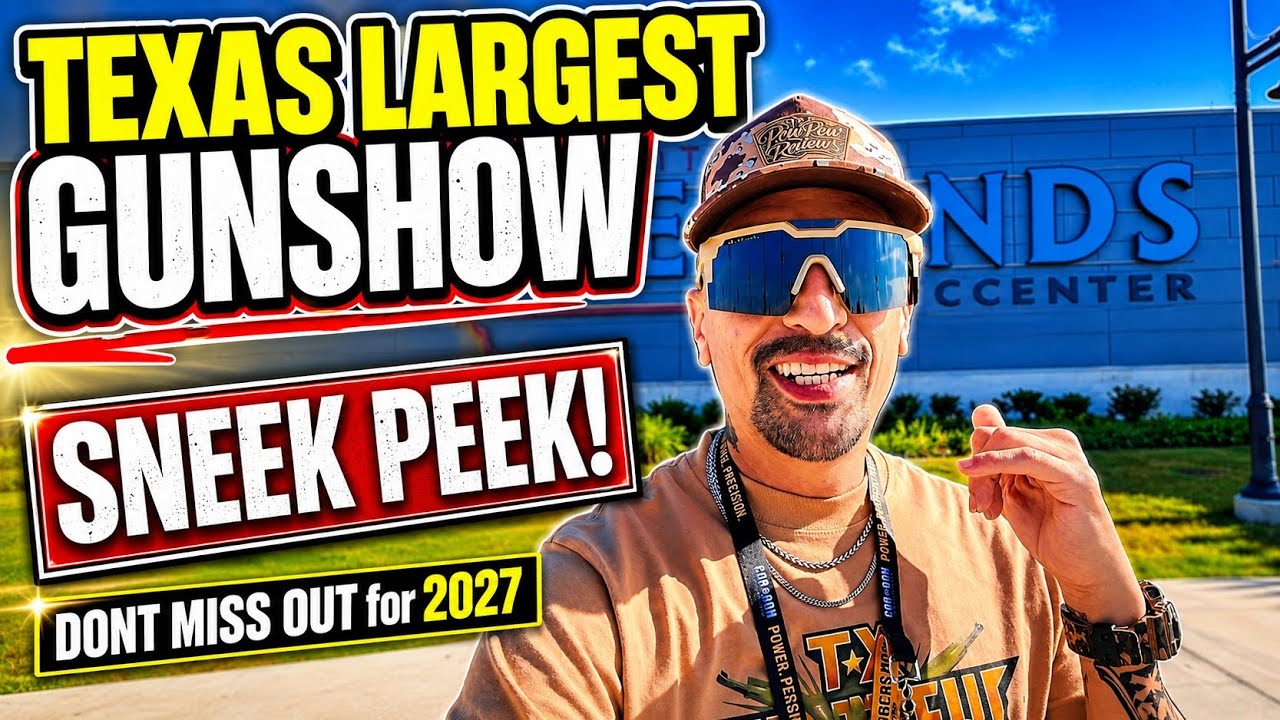 🔥 INSIDE TEXAS&rsquo; LARGEST GUNSHOW! 👀 YOU HAVE TO SEE THIS! | 2026 SNEAK PEEK