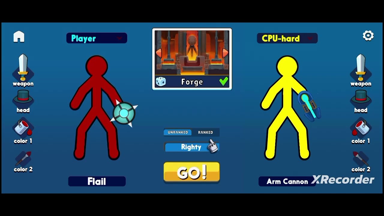 Jugando supreme duelist stickman 