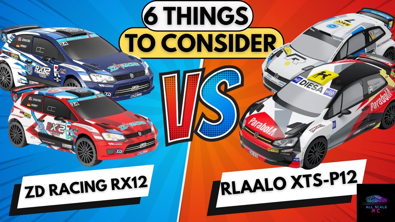RLAARLO XTS P12 vs ZD Racing RX12 RC Rally car Differences. Watch before you buy.  #rccars #rctruck