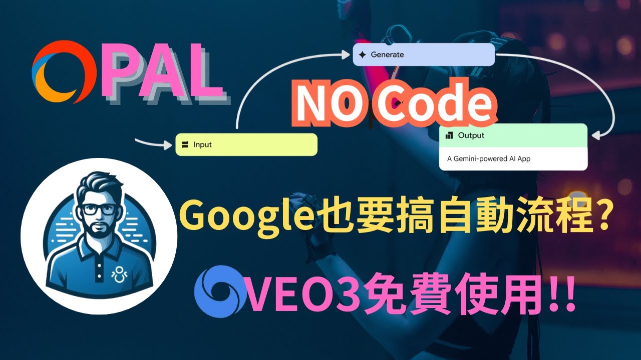 🔥 Google Opal Veo3 free to use! AI-generated videos, music, and images all in one | No Code