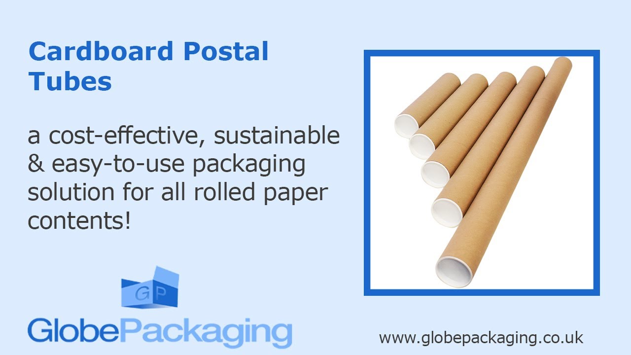 Postal Tubes | Cardboard Tube Mailers | www.globepackaging.co.uk