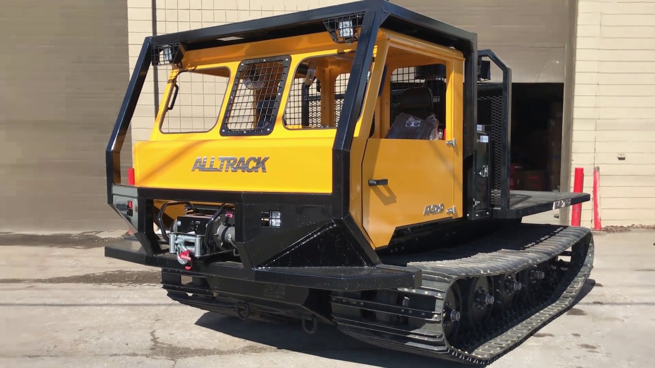 ALLTRACK 2018 AT-50HD Brushtrack Tracked Vehicle Walk Around