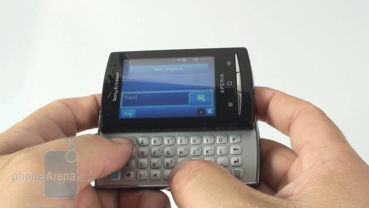 Sony Ericsson Xperia X10 mini pro Review