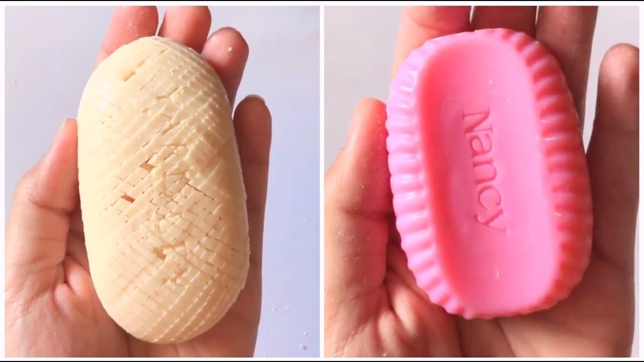 3X Speed Satisfying Soft Soap Cutting ASMR