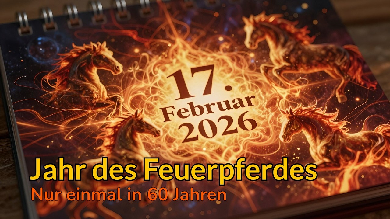 2026 Feuerpferd Jahr - 17.02.26 #krafttier #krafttiere #feuerpferd #spiritanimal #firehorse #2026