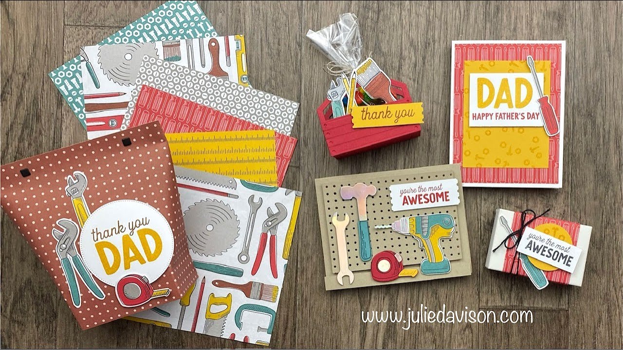 3 Stampin' Up! Trusty Tools Projects | Toolbox Treat Box | 2/1/24 Thursday Night Stamp Therapy