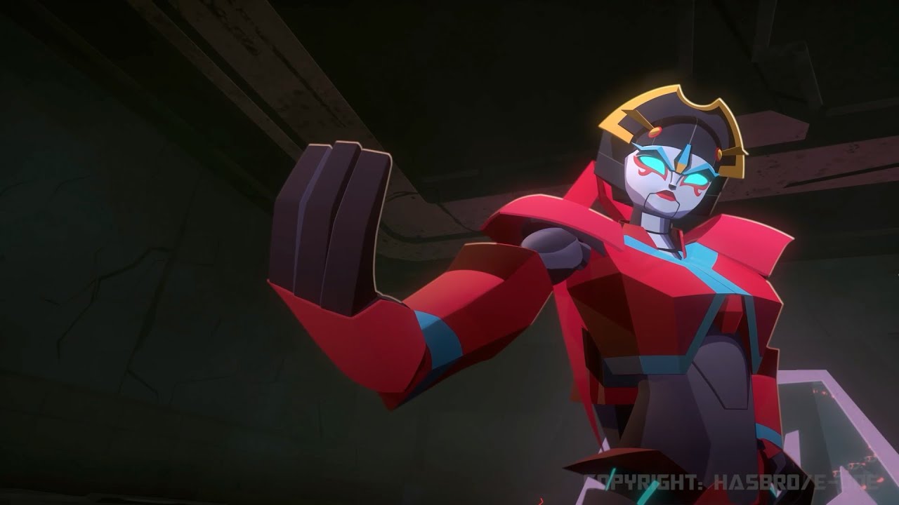 Windblade VS Sharkticons Extended Version | Transformers: Cyberverse