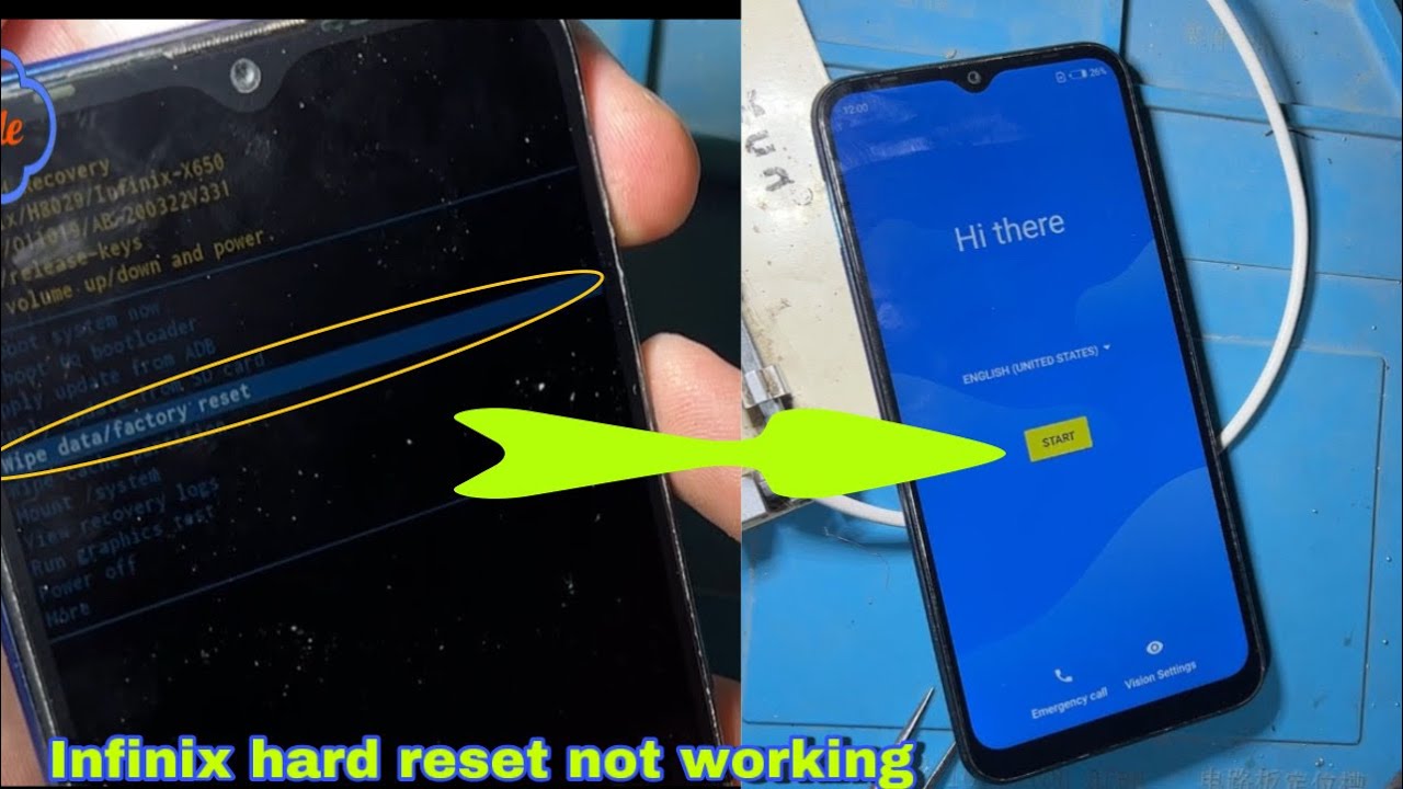 Infinix hard reset not working 100% solved