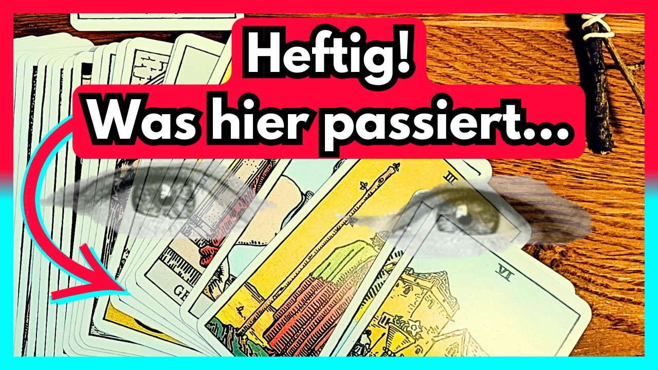 Deine Energie lässt diesen Menschen schweben in Gefühlen und Liebe! Tarott