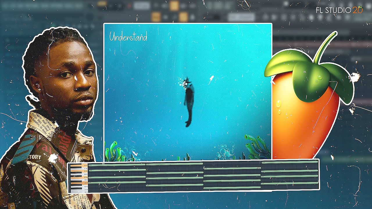 How to make a Modern Afro beat for Omah lay in FL Studio 20