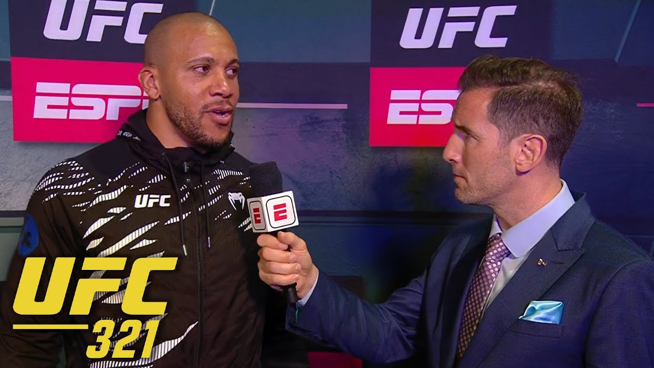 Сирил Гейн рассказал о своём разочаровании после того, как турнир UFC 321 не состоялся | ESPN MMA