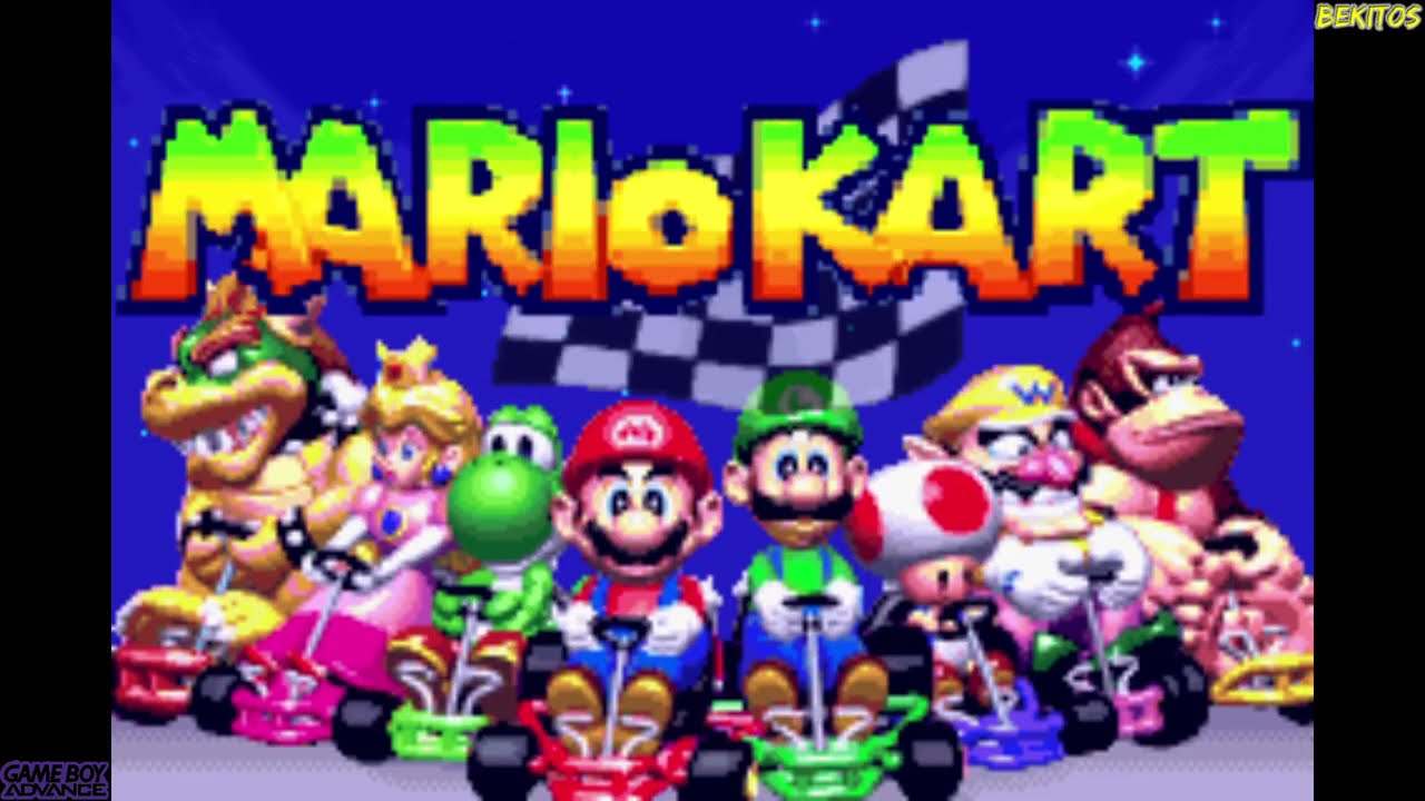 Mario Kart Super Circuit Classic SNES Extra Tracks
