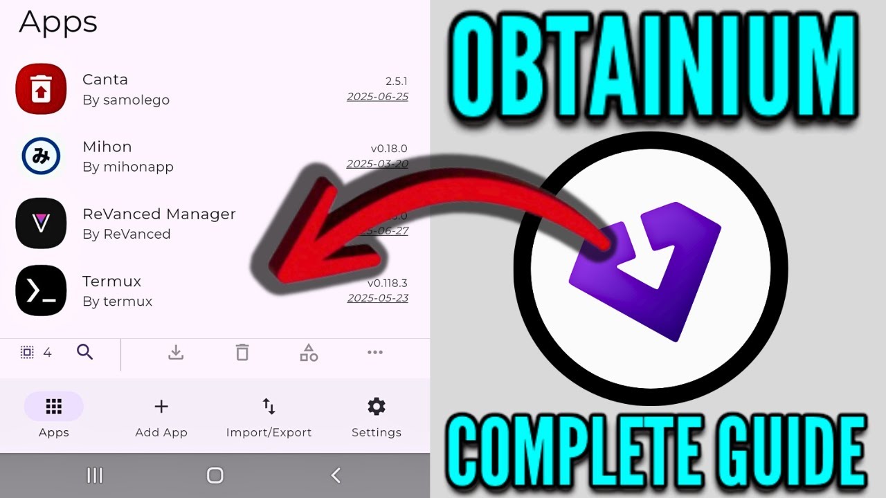 How to Use Obtainium App (Complete Guide)