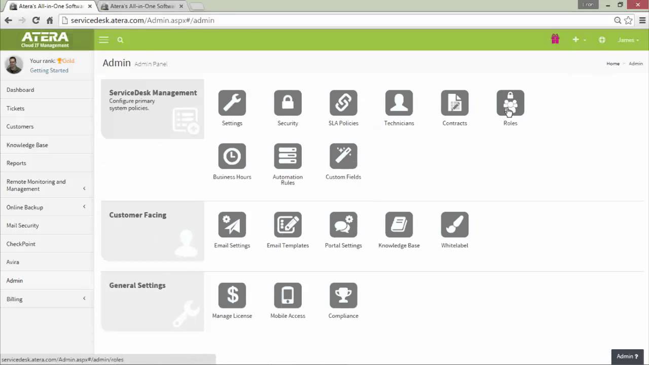 Manage Technicians | Atera Cloud IT Management