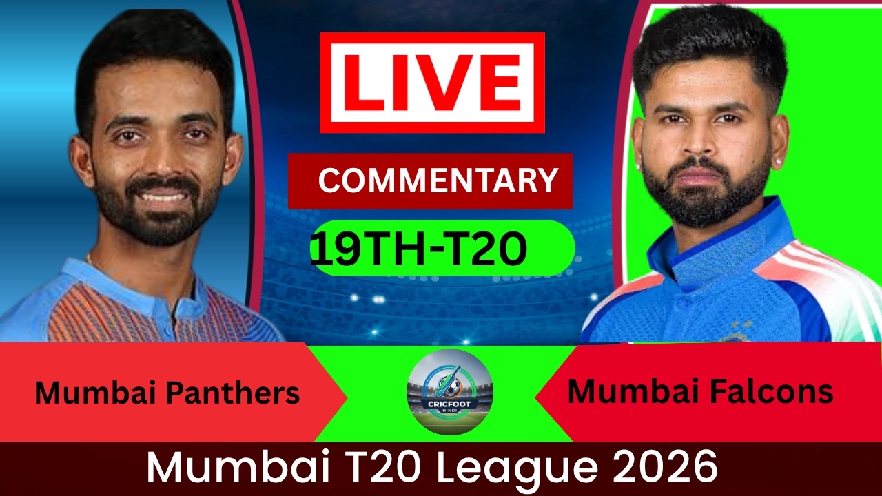 🔴:SMF vs NMP Live Score | SoBo Mumbai Falcons vs North Mumbai Panthers Live Match | Mumbai T20 2026