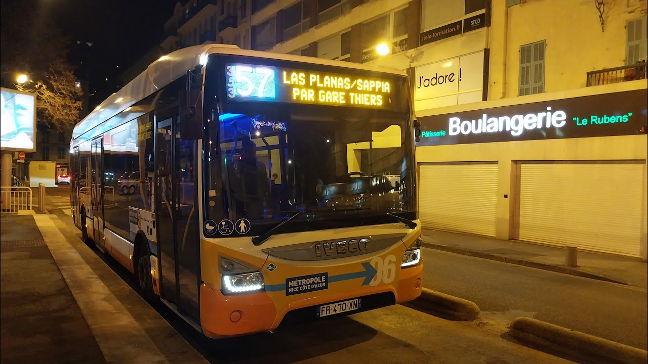 Conduite Sportive☠️- Iveco Urbanway 12GNC BHNS sur la ligne 57 