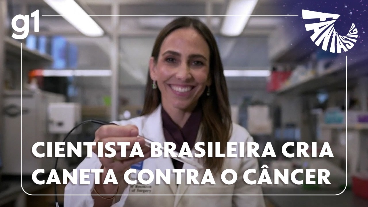 Fant&aacute;stico: Conhe&ccedil;a cientista brasileira que criou caneta contra o c&acirc;ncer