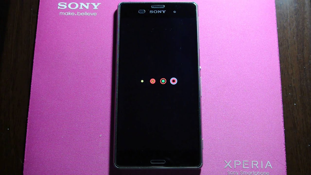 Xperia Z3 Android 6 Marshmallow Boot Animation