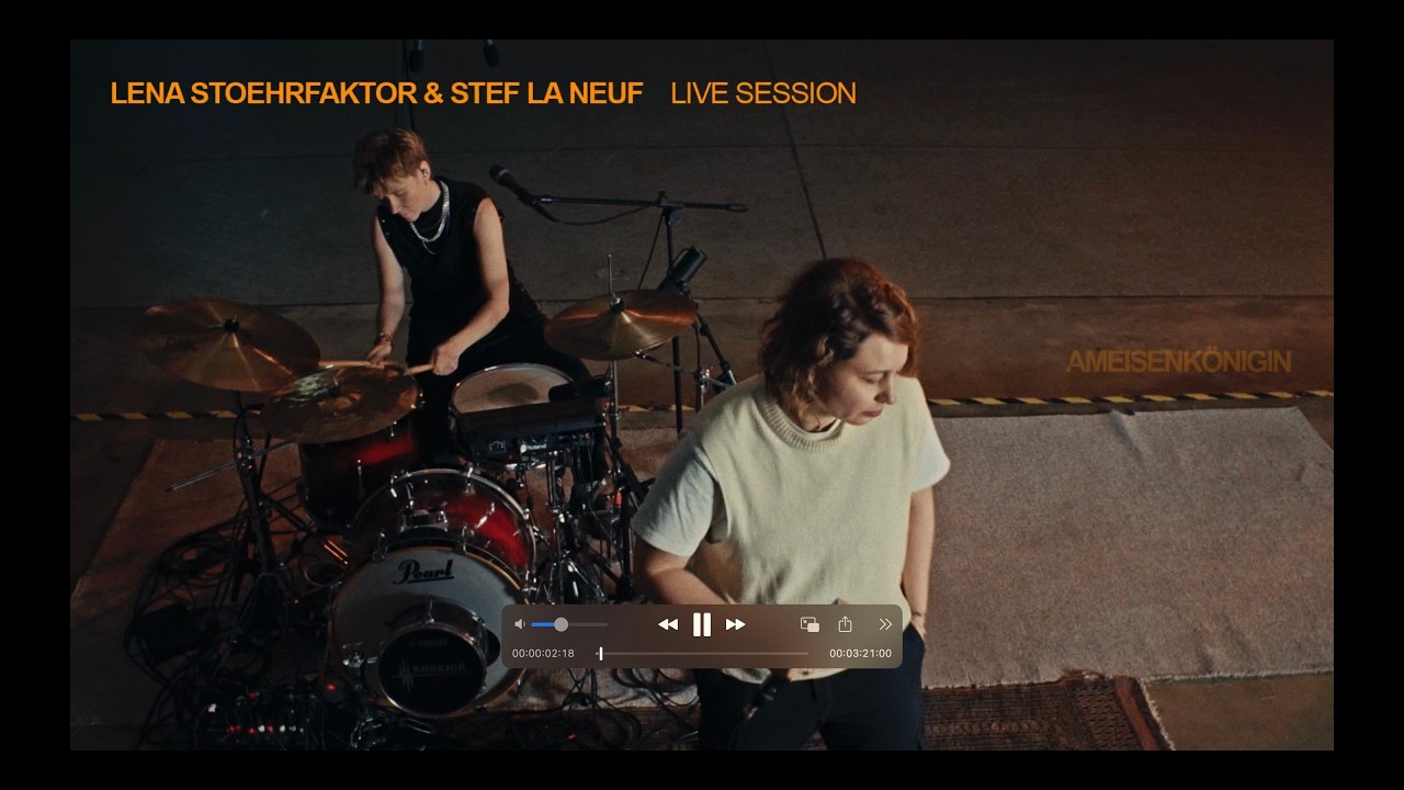Lena Stoehrfaktor & Stef LaNeuf -  Ameisenkönigin (Livesession)