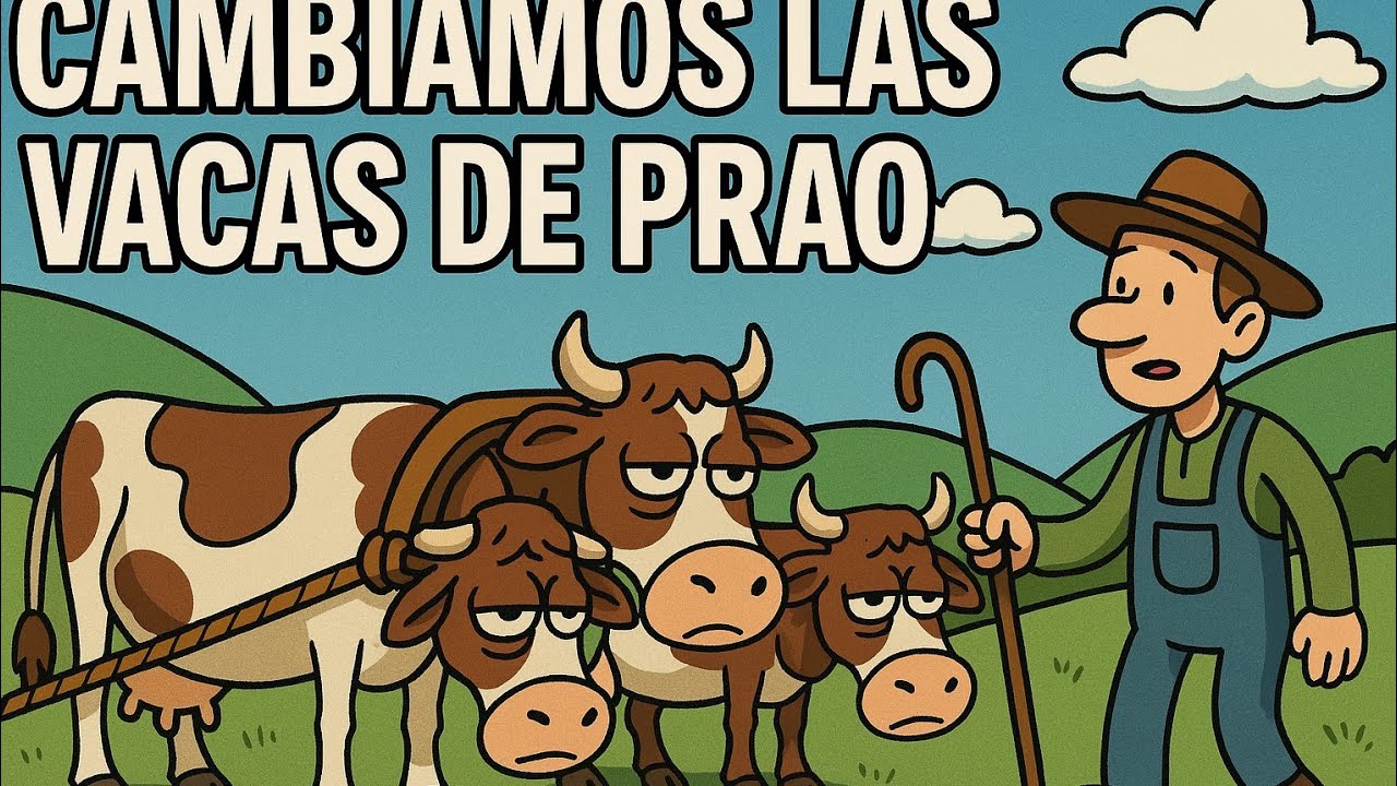 Las vacas no tienen muchas ganas de cambiar de prao