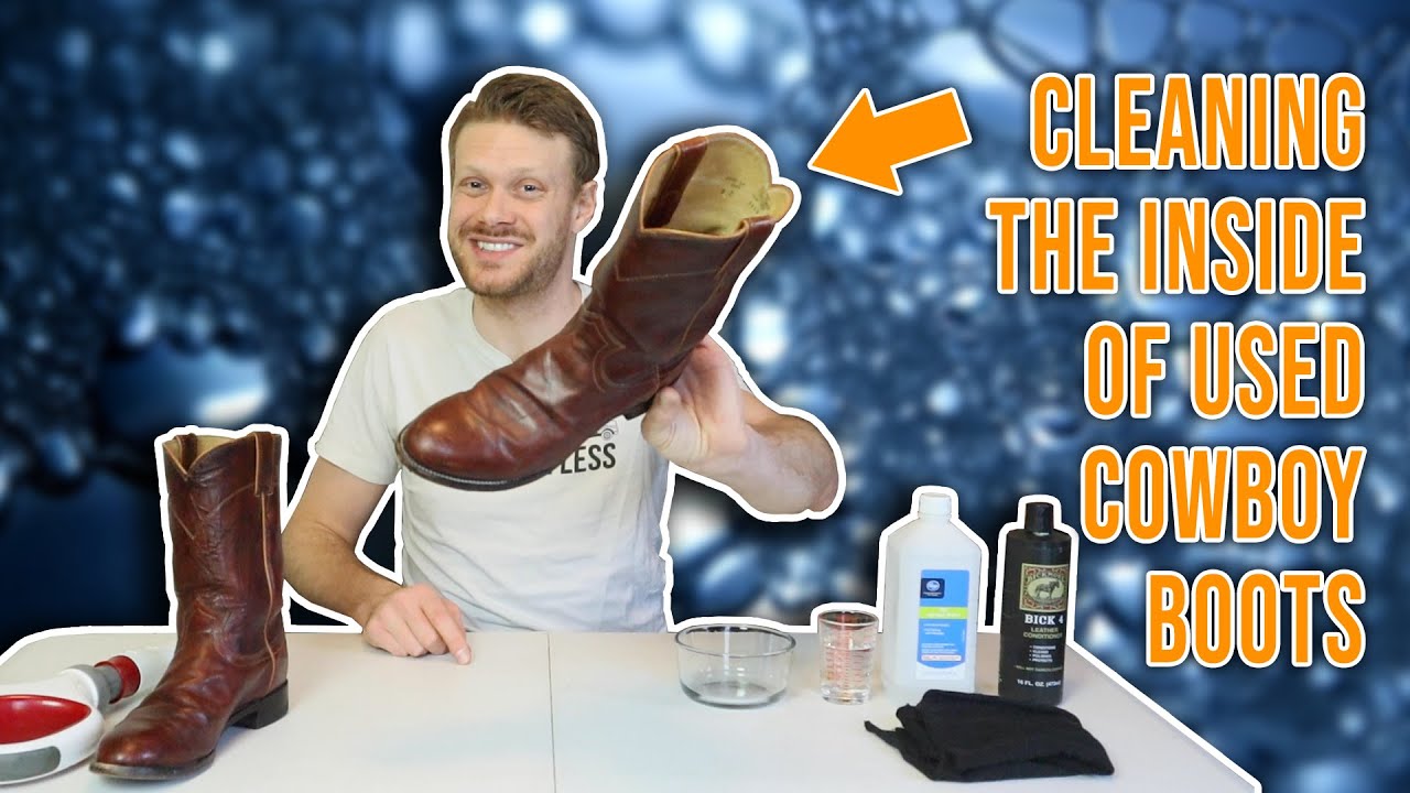 How to Clean and Disinfect the Inside of Used Cowboy Boots