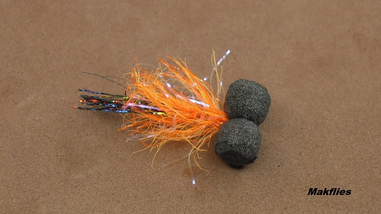 Fly Tying a Booby for Washing Line Method by Mak