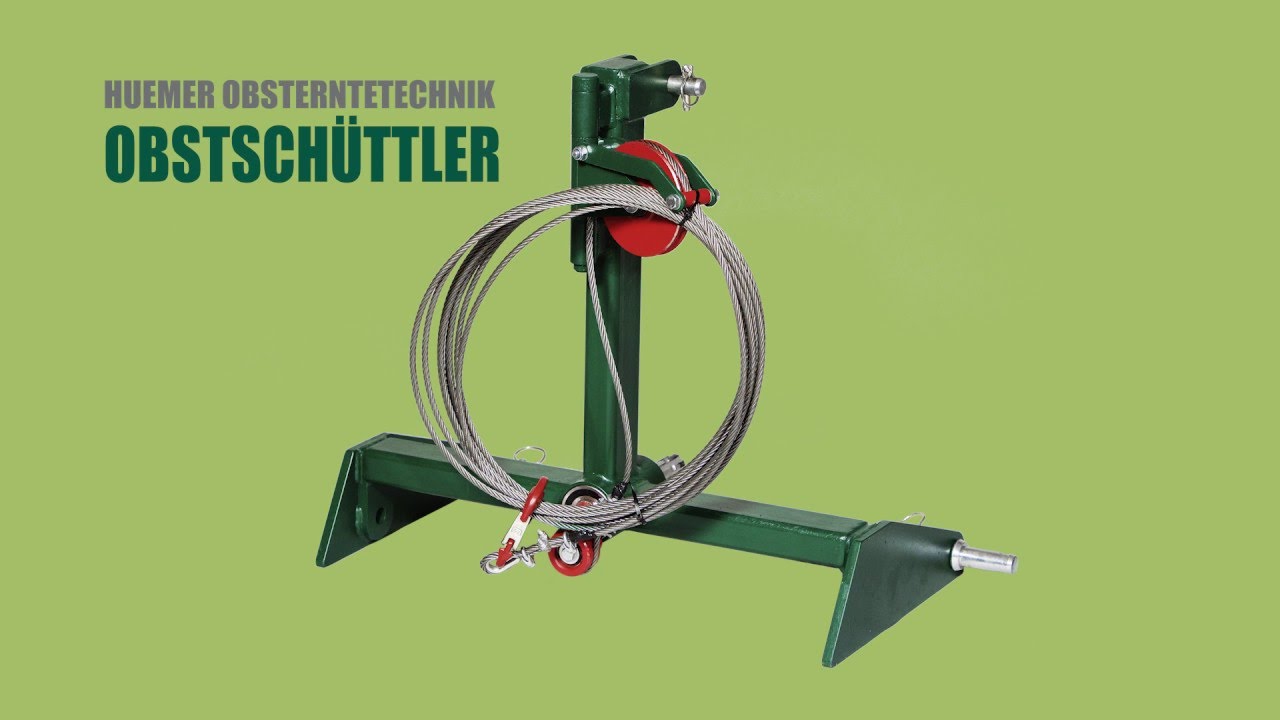 Obstschüttler, Apfelschüttler, Birnenschüttler udgl.