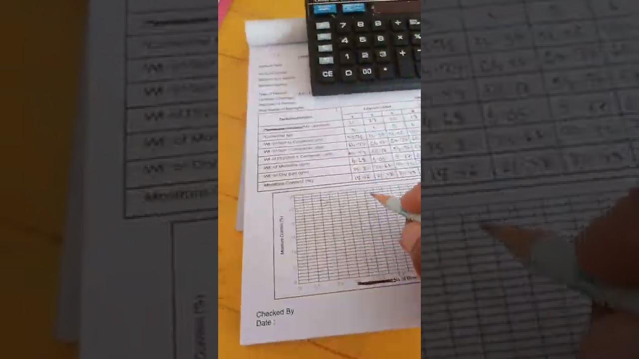 LL and PL Back calculation of Soil