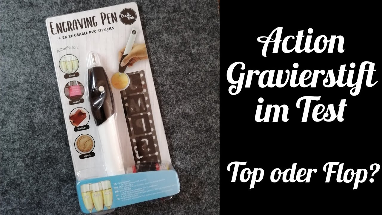 Neu im Action Gravierstift [Engraving Pen] -Top oder Flop wir Test ihn mal