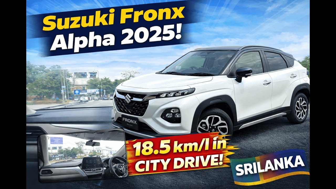 Fronx Alpha 2025 City Ride - Fuel 18.5 KmL