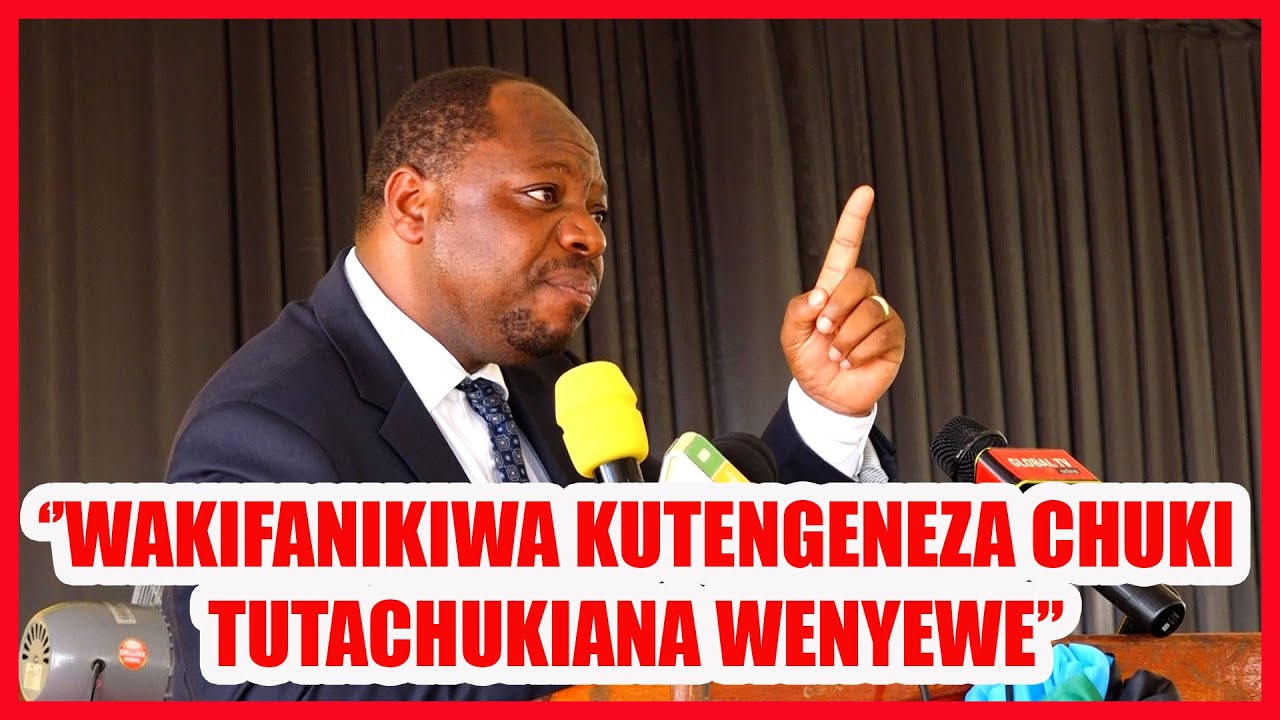 BALAA LA RC CHALAMILA LEO ATEMA CHECHE KALI ''WAKIFANIKIWA KUTENGENEZA CHUKI TUTACHUKIANA''