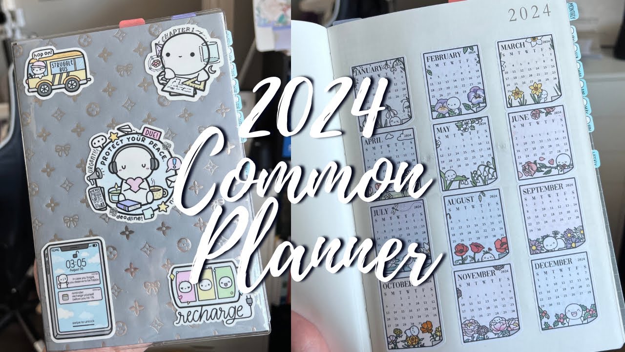 2024 Common Planner Set up | Sterling Ink Common Planner