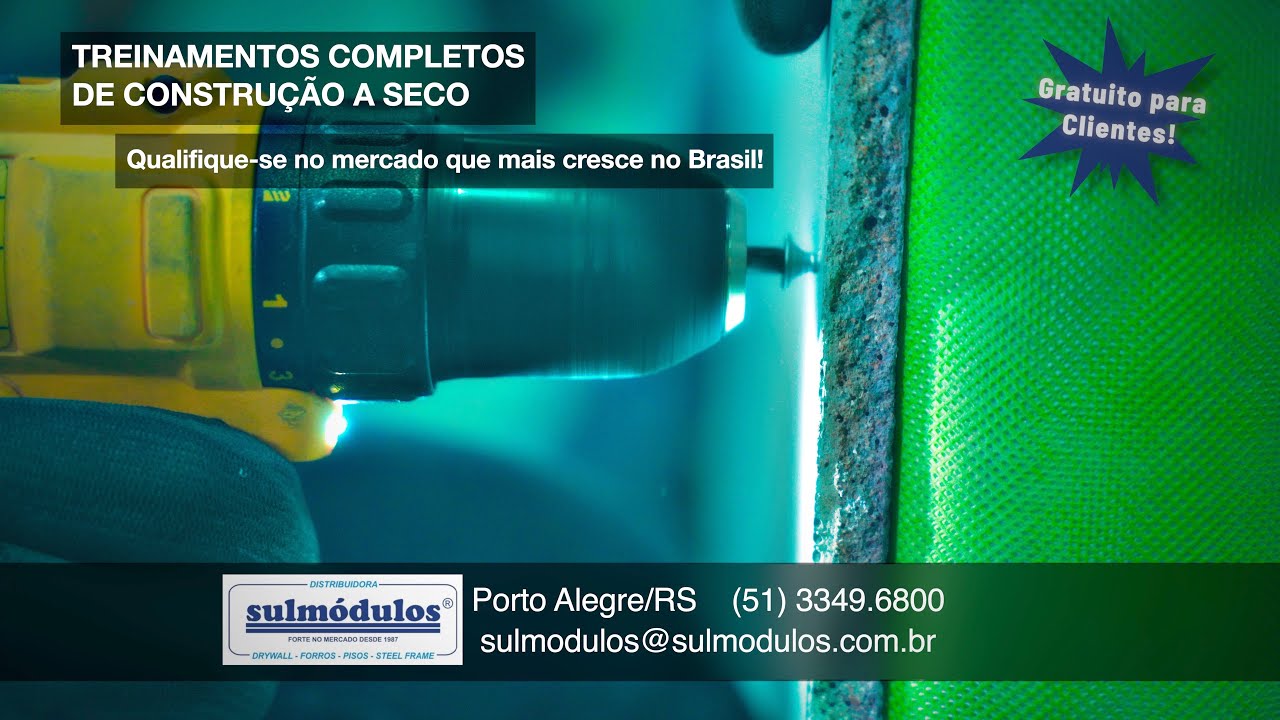 Treinamentos Constru&ccedil;&atilde;o &agrave; Seco (Steel Frame) e Acabamentos para Constru&ccedil;&atilde;o Civil