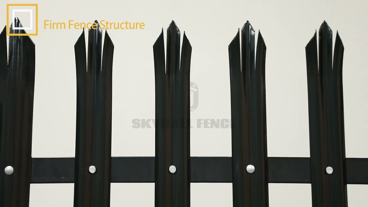 520 series palisade fence display and product introduction